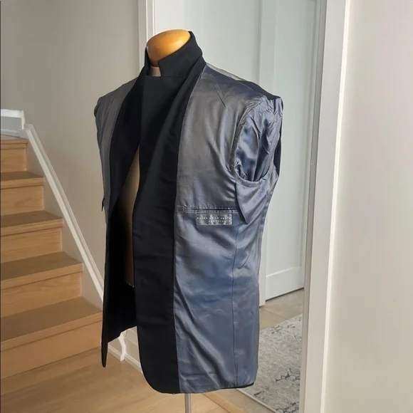 Oscar de la Renta Components Black Wool Blazer 38S - Picture 8 of 8